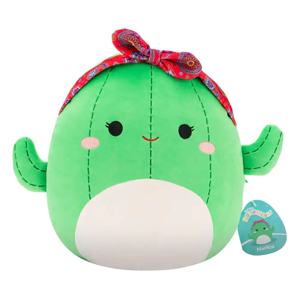 Figurină de pluș Squishmallows Star Maritza the Green Cactus 30 cm poza produsului