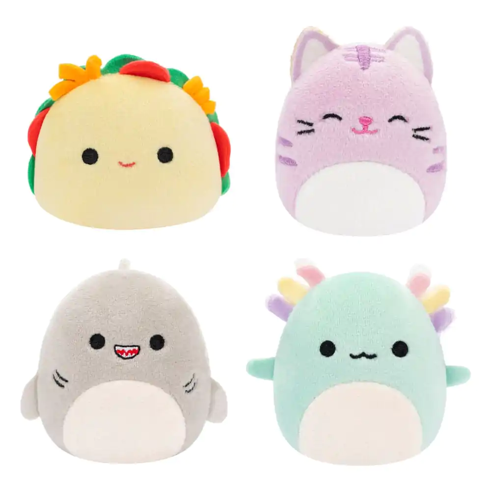 Squishville Mini Squishmallows Figurina de pluș Set de 4 A 5 cm poza produsului