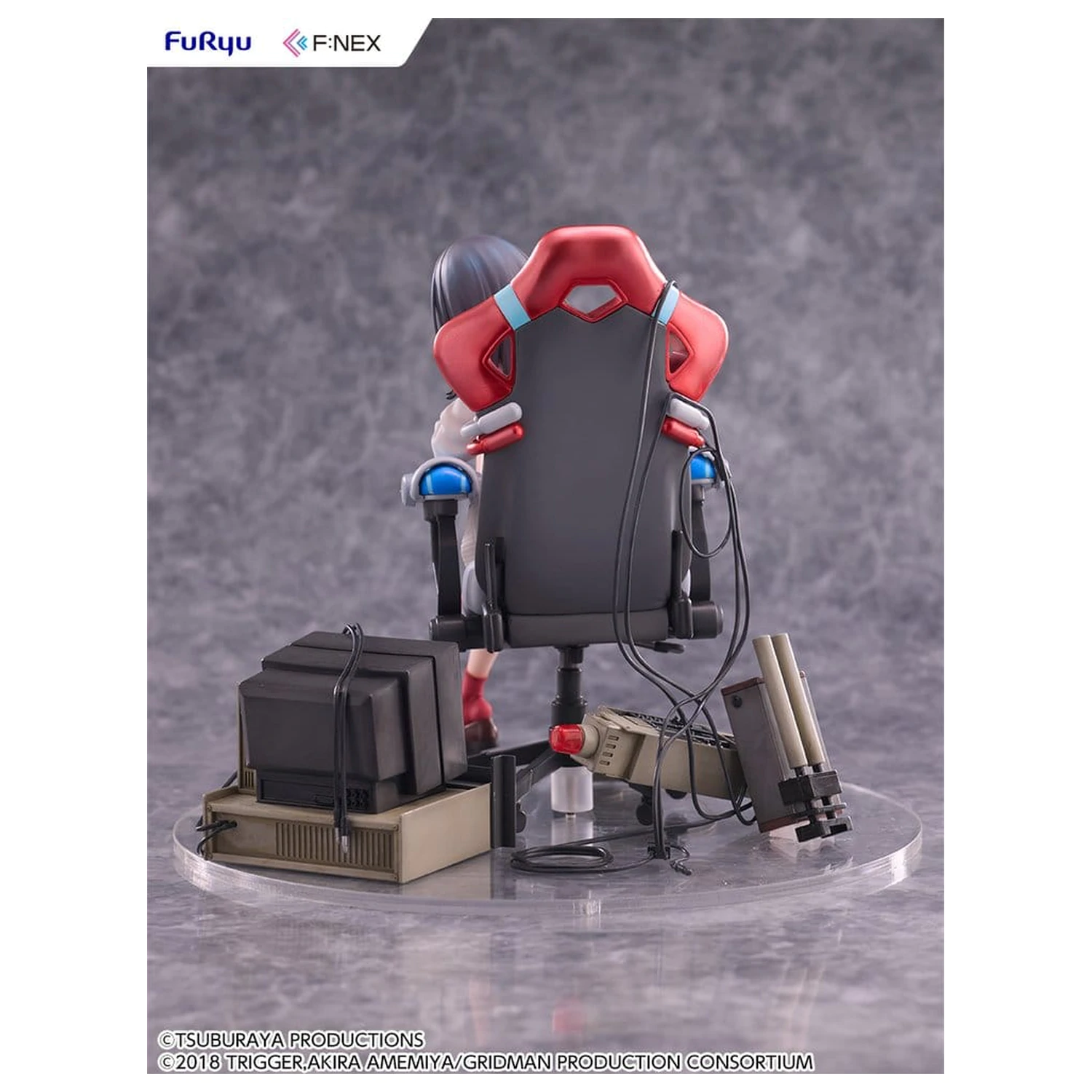SSSS. Gridman Universe F:NEX PVC Statuie Rikka Takarada Gaming Chair Ver. 19 cm poza produsului