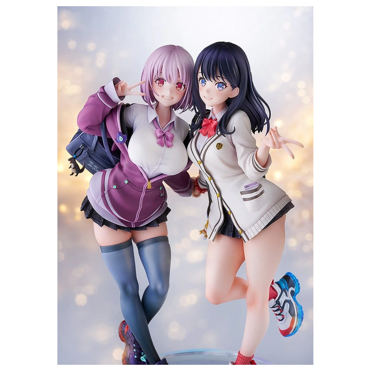 SSSS.Gridman Statuete din PVC 1/7 pachet de 2 Rikka Takarada & Akane Shinjo feat. toridamono 22 cm poza produsului