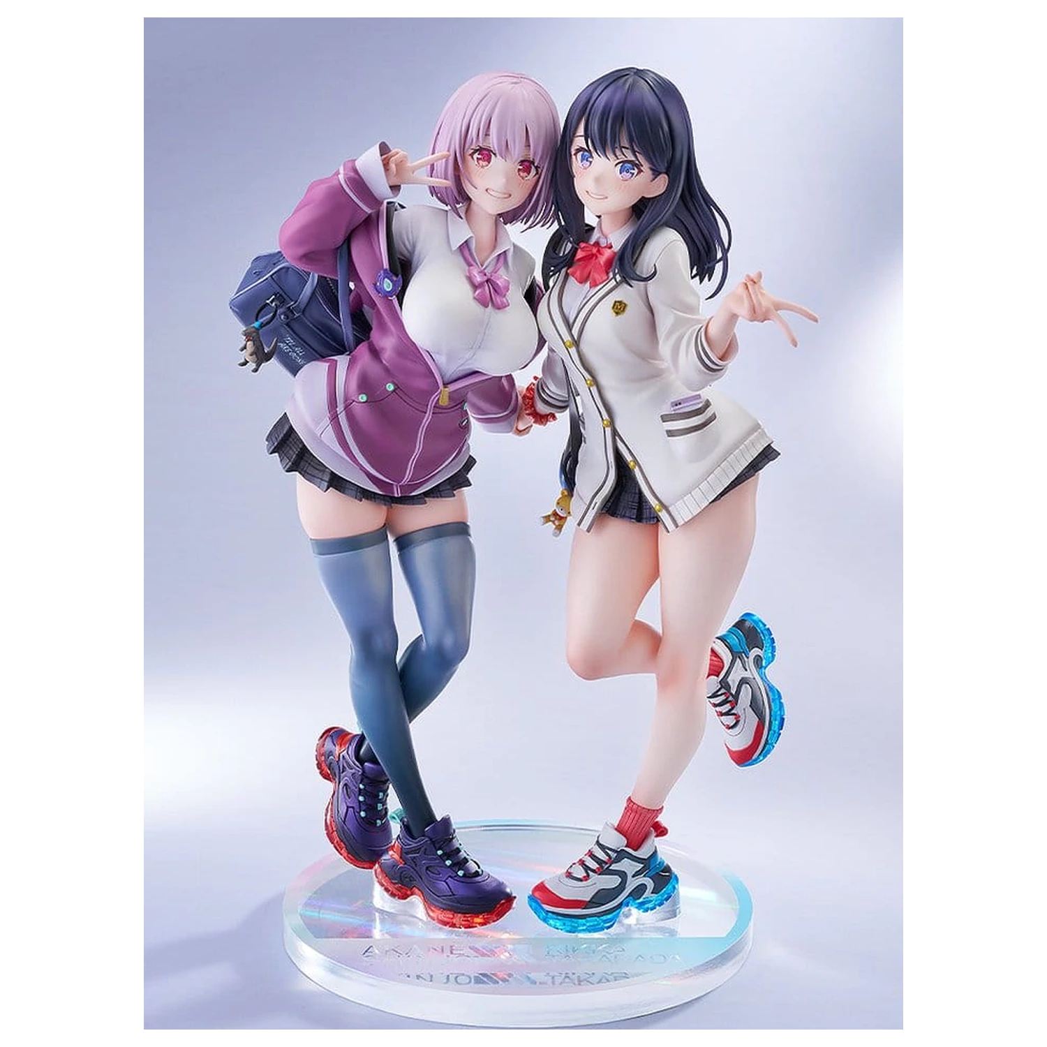 SSSS.Gridman Statuete din PVC 1/7 pachet de 2 Rikka Takarada & Akane Shinjo feat. toridamono 22 cm poza produsului