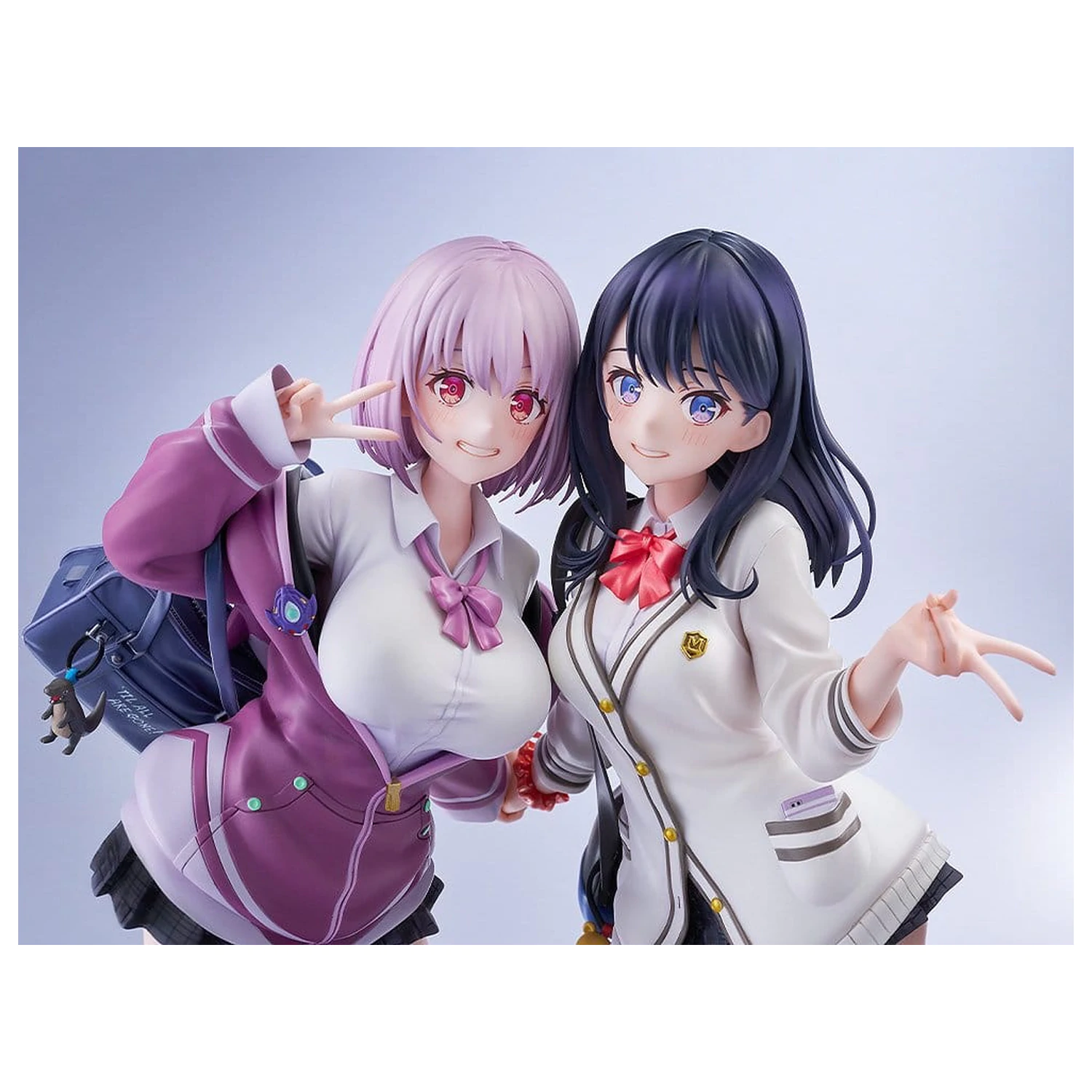 SSSS.Gridman Statuete din PVC 1/7 pachet de 2 Rikka Takarada & Akane Shinjo feat. toridamono 22 cm poza produsului