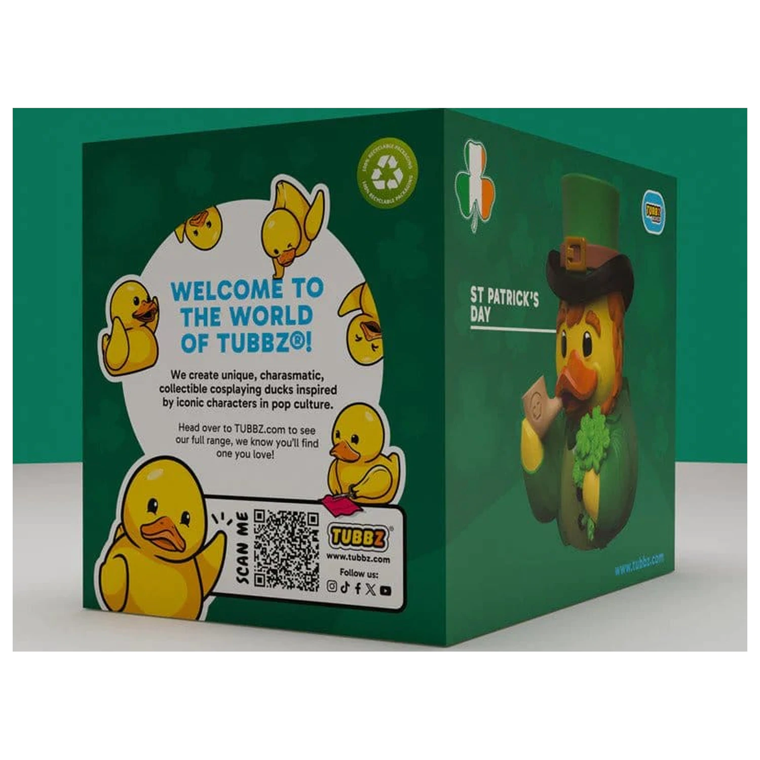 St. Patricks Day Tubbz figurina din PVC editie ambalata de 10 cm poza produsului