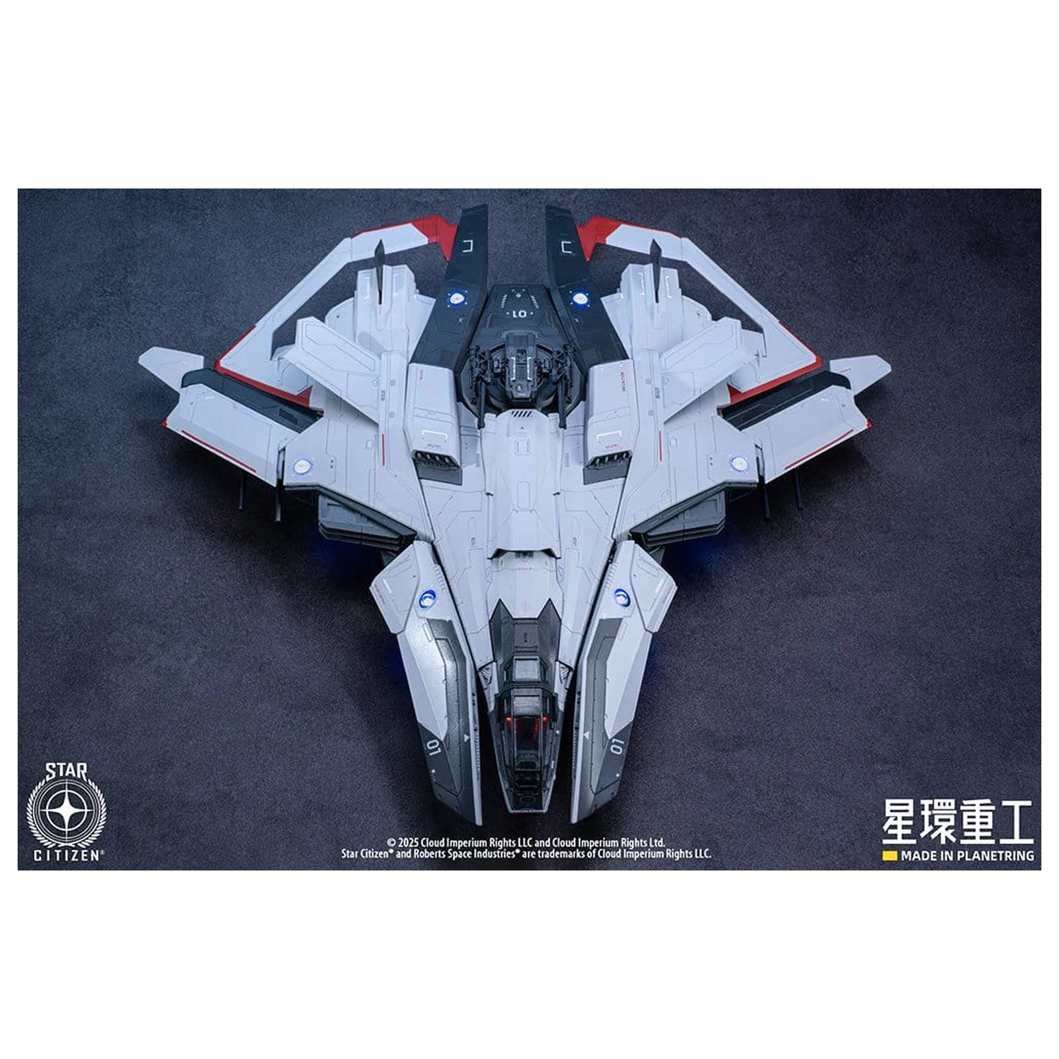 Star Citizen Kit model plastic 1/100 Anvil F8C Lightning 25 cm poza produsului