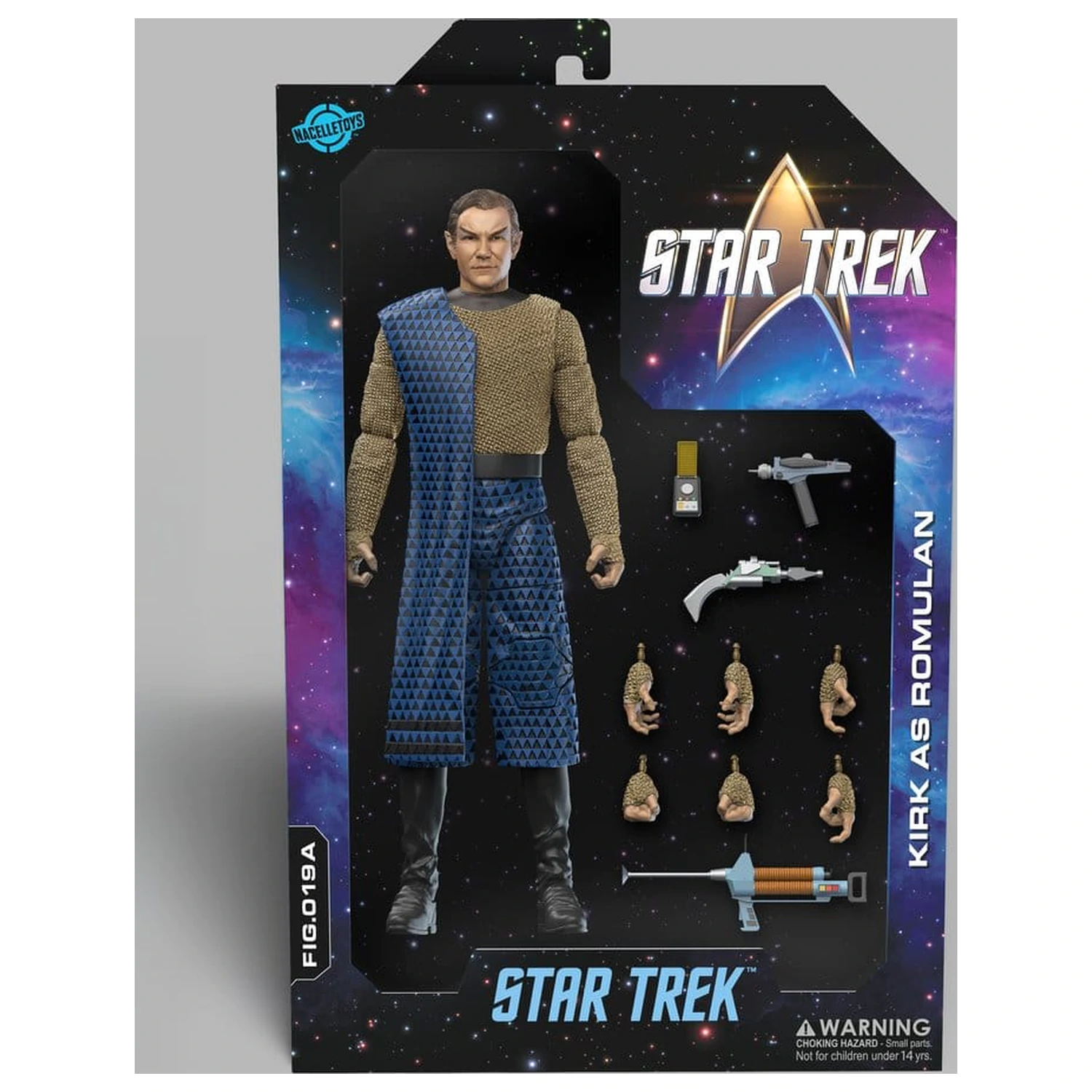 Star Trek 1/10 Figurina de actiune Kirk ca Romulan (The Enterprise Incident) 16 cm poza produsului