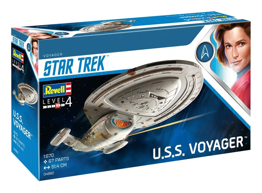 Star Trek Model Kit 1/670 U.S.S. Voyager 51 centimetri poza produsului
