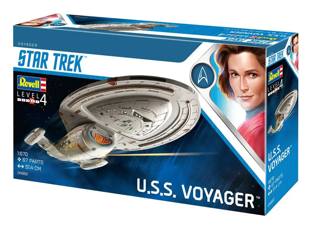 Star Trek Model Kit 1/670 U.S.S. Voyager 51 centimetri poza produsului