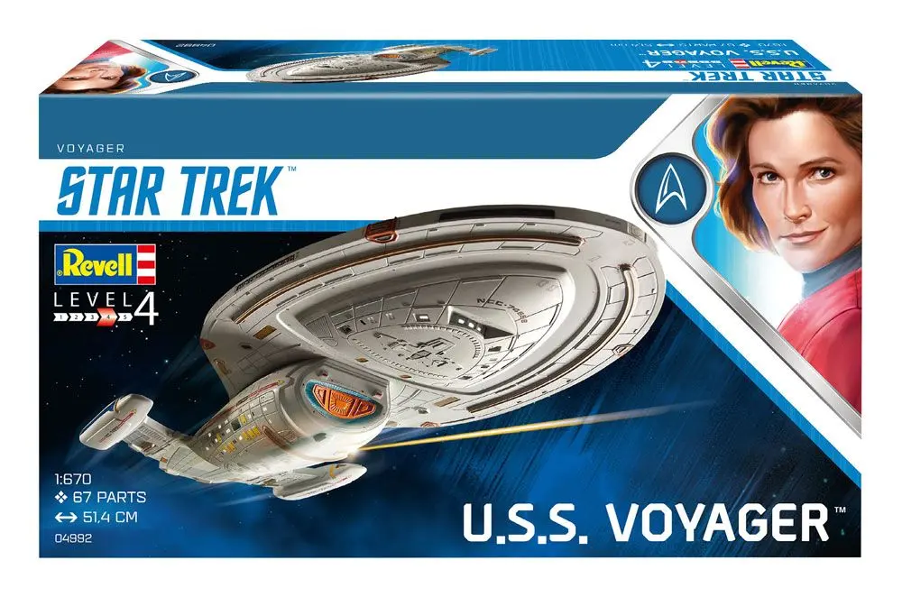 Star Trek Model Kit 1/670 U.S.S. Voyager 51 centimetri poza produsului