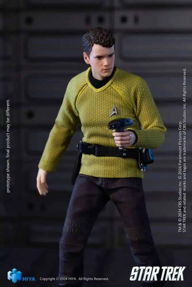 Star Trek 2009 Exquisite Super Series Figurina de Acțiune 1/12 Chekov 16 cm poza produsului