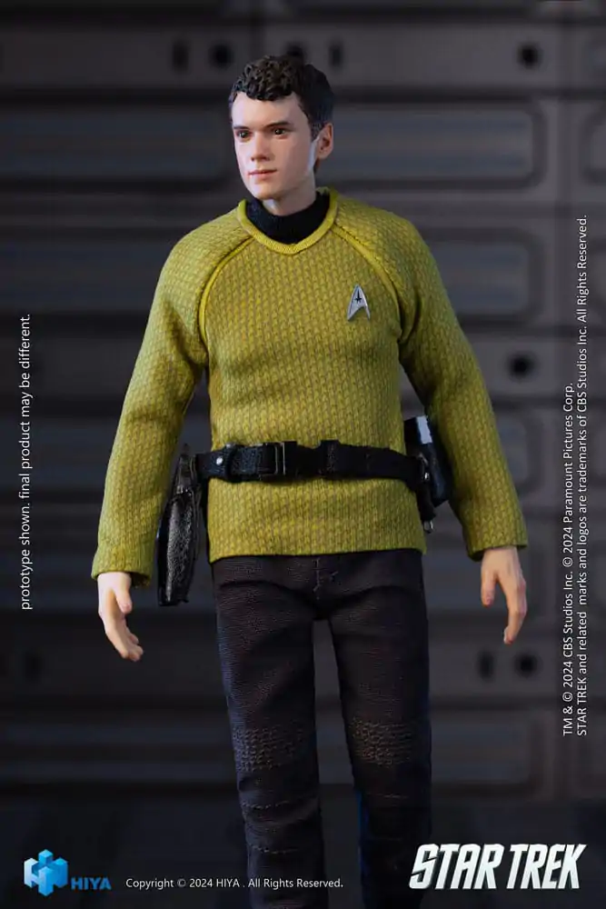 Star Trek 2009 Exquisite Super Series Figurina de Acțiune 1/12 Chekov 16 cm poza produsului