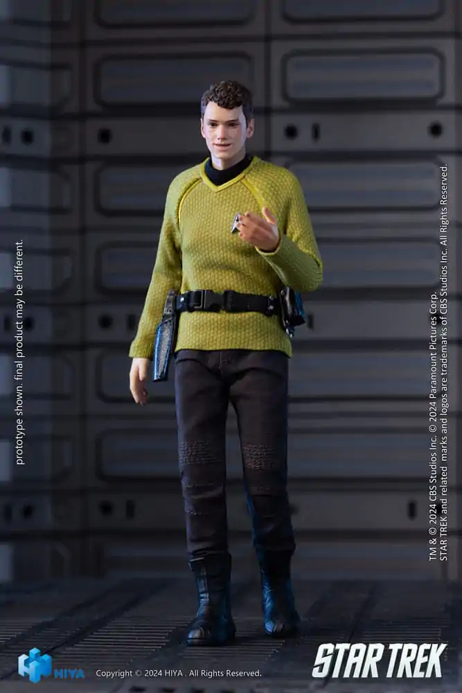 Star Trek 2009 Exquisite Super Series Figurina de Acțiune 1/12 Chekov 16 cm poza produsului