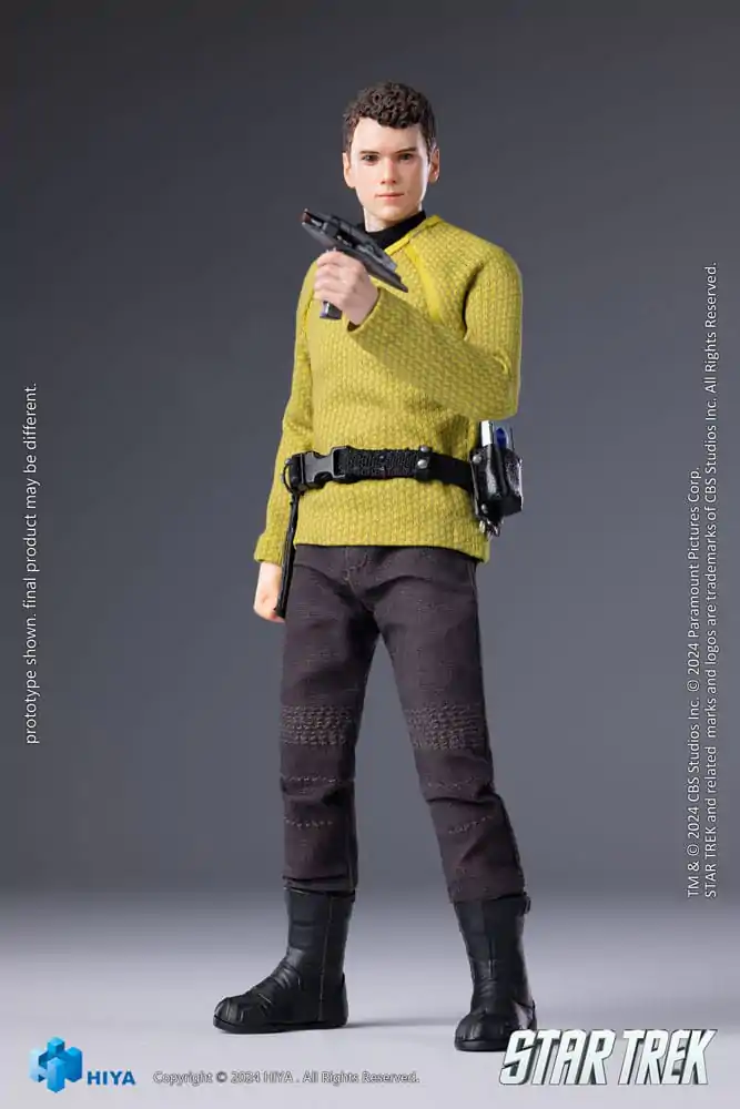 Star Trek 2009 Exquisite Super Series Figurina de Acțiune 1/12 Chekov 16 cm poza produsului