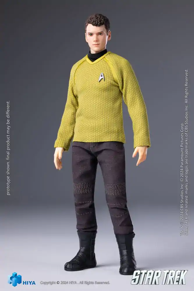 Star Trek 2009 Exquisite Super Series Figurina de Acțiune 1/12 Chekov 16 cm poza produsului