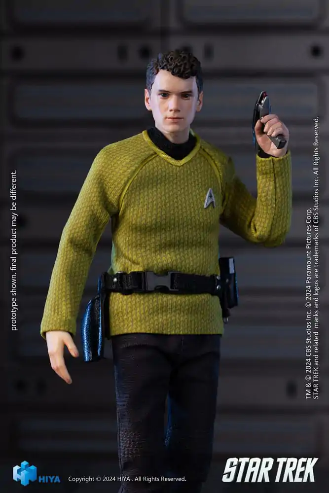 Star Trek 2009 Exquisite Super Series Figurina de Acțiune 1/12 Chekov 16 cm poza produsului