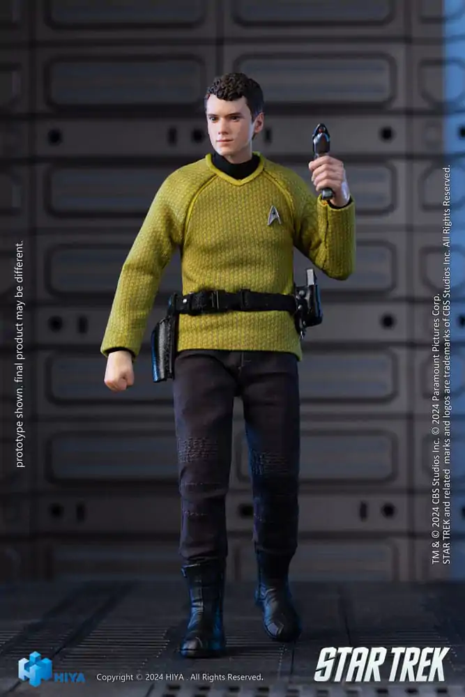 Star Trek 2009 Exquisite Super Series Figurina de Acțiune 1/12 Chekov 16 cm poza produsului