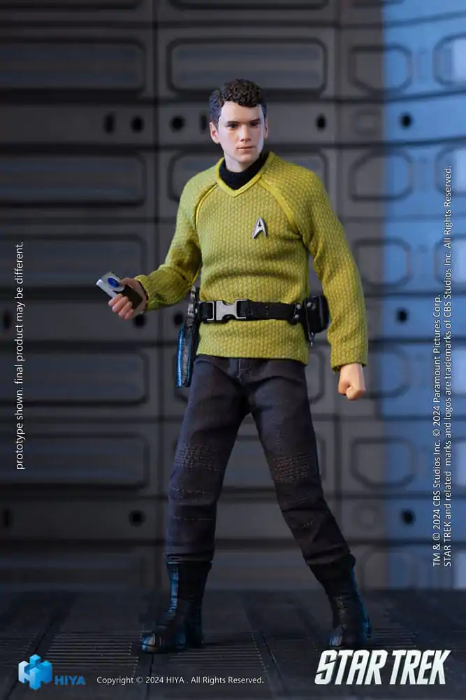 Star Trek 2009 Exquisite Super Series Figurina de Acțiune 1/12 Chekov 16 cm poza produsului