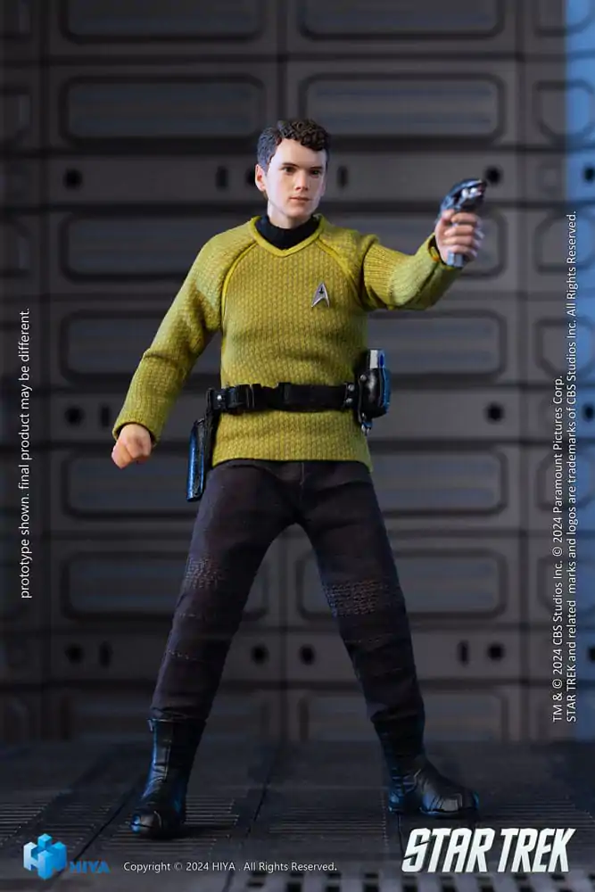 Star Trek 2009 Exquisite Super Series Figurina de Acțiune 1/12 Chekov 16 cm poza produsului