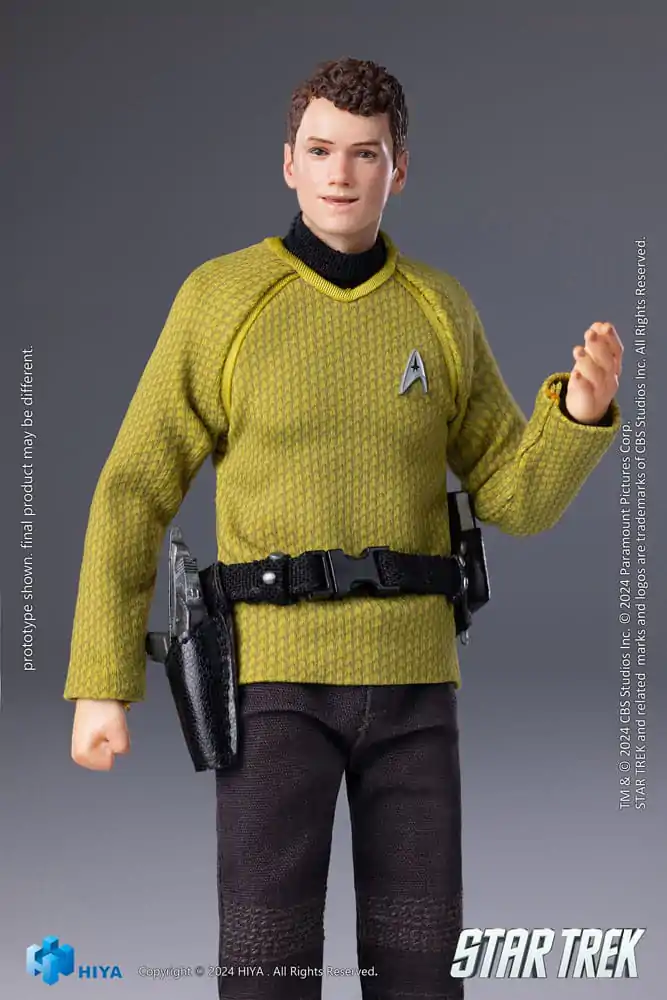 Star Trek 2009 Exquisite Super Series Figurina de Acțiune 1/12 Chekov 16 cm poza produsului