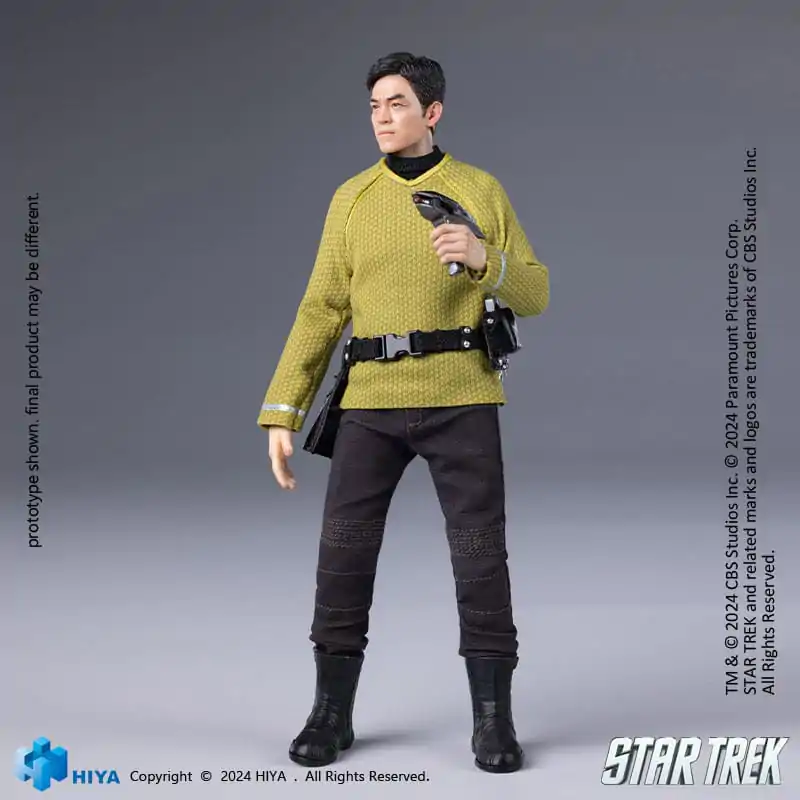 Star Trek 2009 Exquisite Super Series Figurina de acțiune 1/12 Sulu 16 cm poza produsului