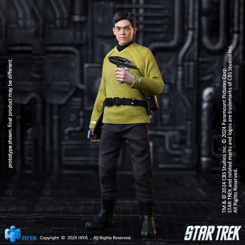 Star Trek 2009 Exquisite Super Series Figurina de acțiune 1/12 Sulu 16 cm poza produsului