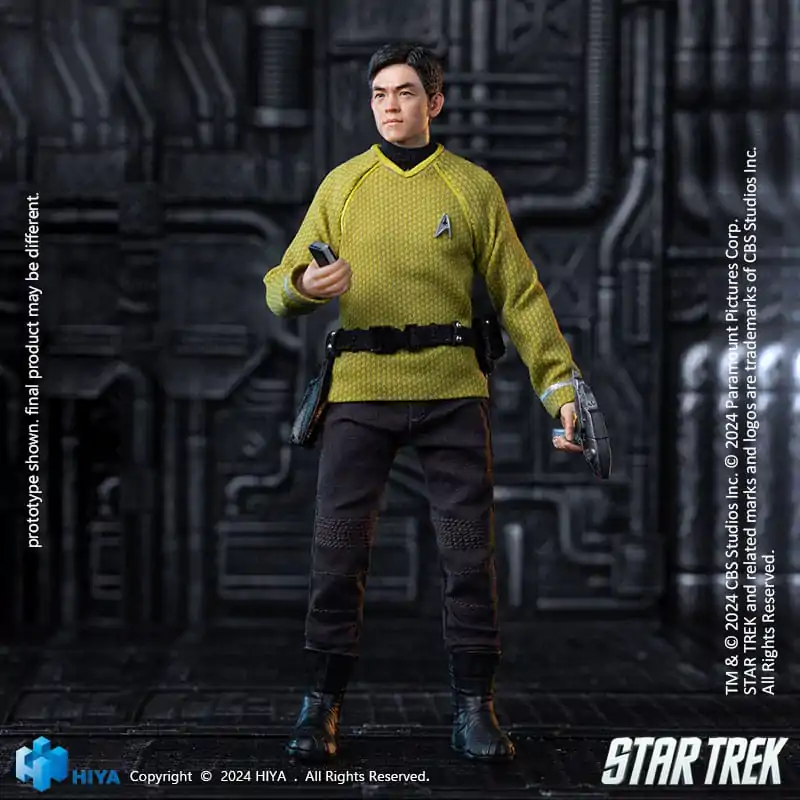 Star Trek 2009 Exquisite Super Series Figurina de acțiune 1/12 Sulu 16 cm poza produsului