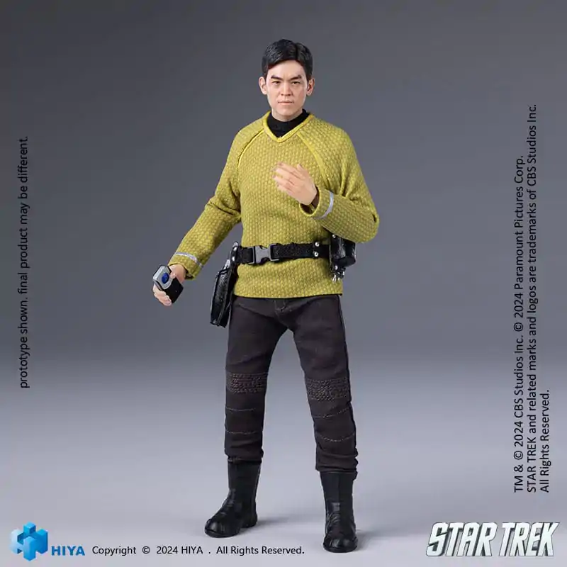 Star Trek 2009 Exquisite Super Series Figurina de acțiune 1/12 Sulu 16 cm poza produsului