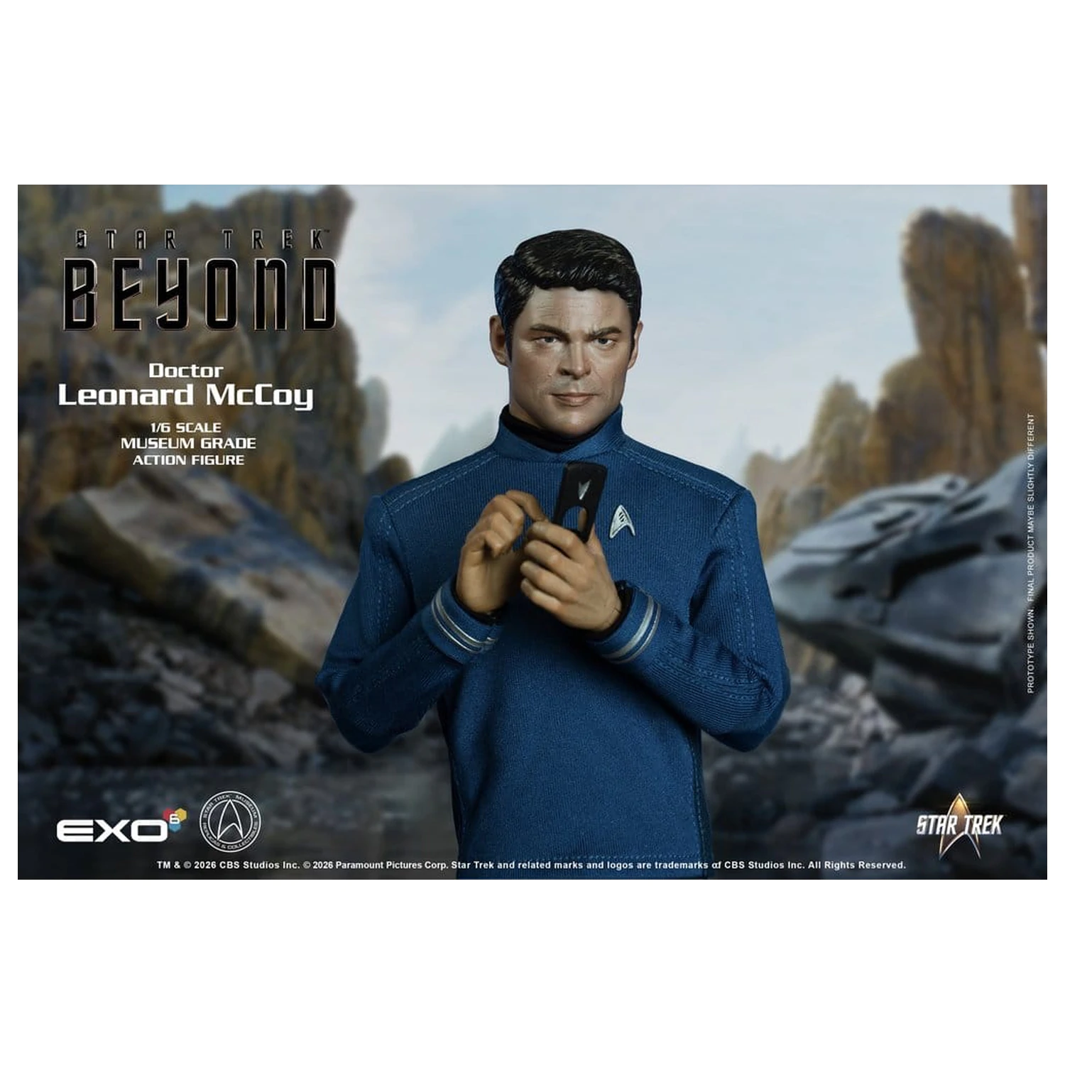 Star Trek Beyond Figurina de actiune 1/6 Dr. 'Bones' McCoy 30 cm poza produsului