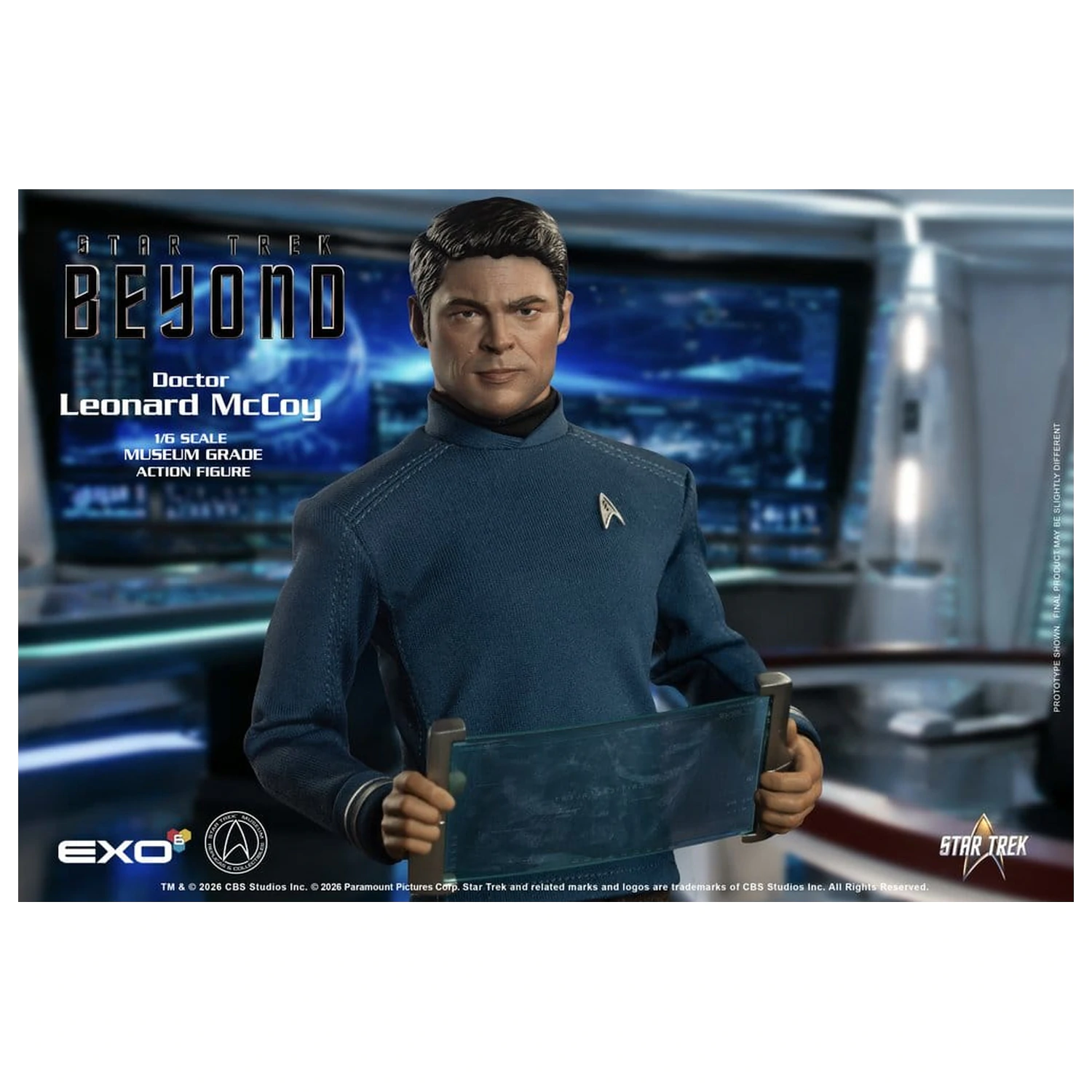 Star Trek Beyond Figurina de actiune 1/6 Dr. 'Bones' McCoy 30 cm poza produsului