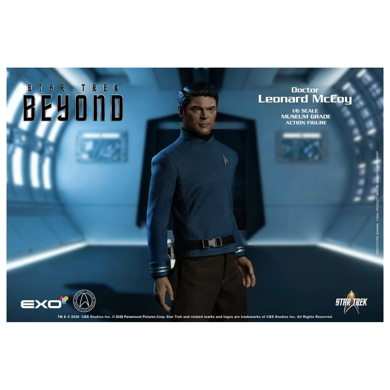Star Trek Beyond Figurina de actiune 1/6 Dr. 'Bones' McCoy 30 cm poza produsului