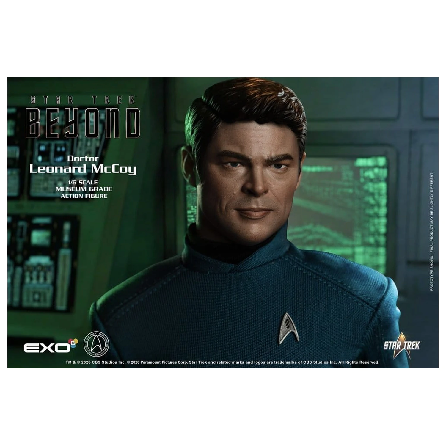 Star Trek Beyond Figurina de actiune 1/6 Dr. 'Bones' McCoy 30 cm poza produsului