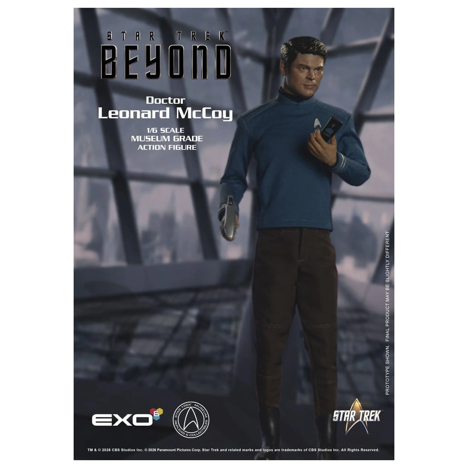 Star Trek Beyond Figurina de actiune 1/6 Dr. 'Bones' McCoy 30 cm poza produsului