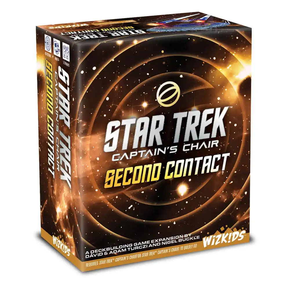 Star Trek: Captain's Chair Joc de Cărți Second Contact English Version poza produsului