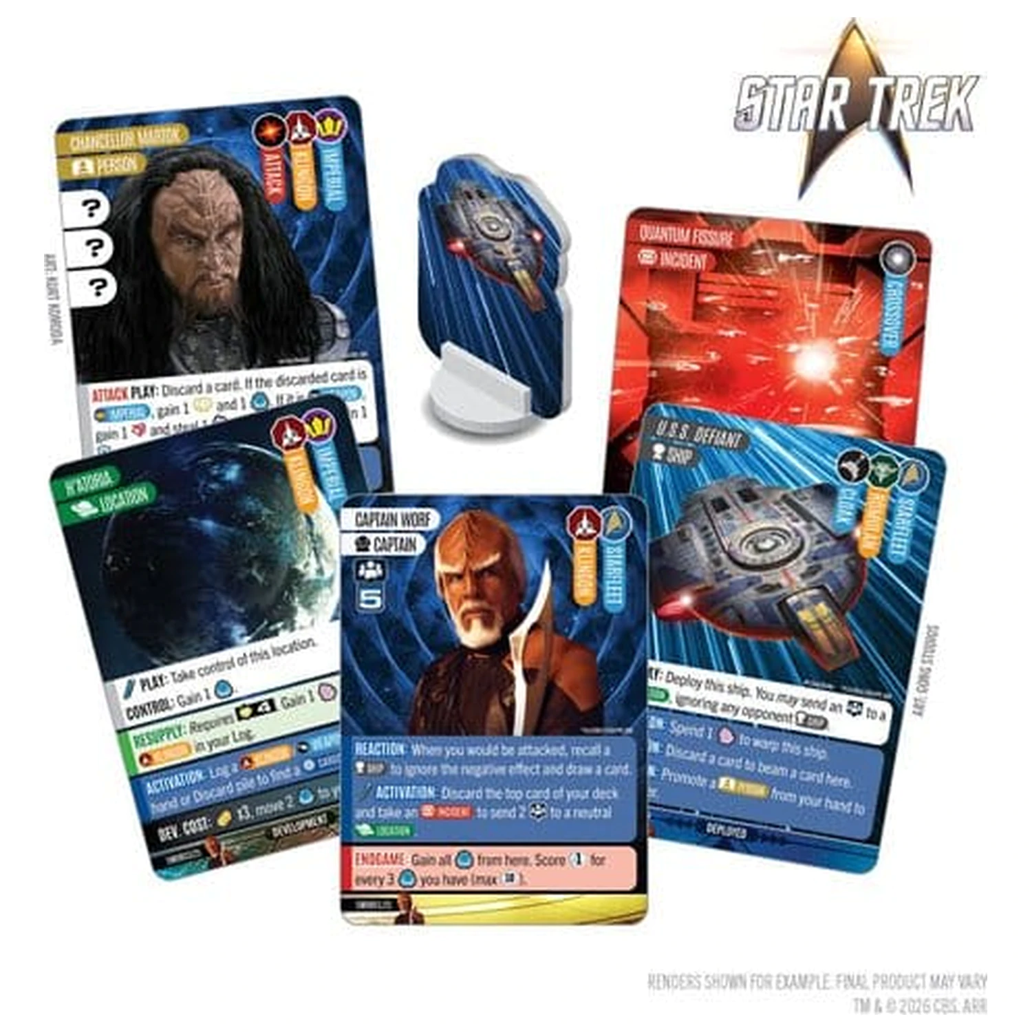 Star Trek: Captain's Chair Card Game: Duty and Honor *versiunea engleză* poza produsului