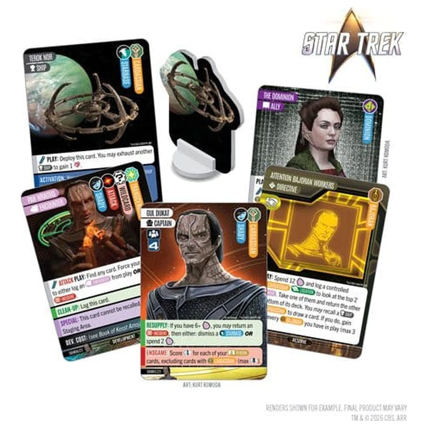 Star Trek: Captain's Chair Card Game: Duty and Honor *versiunea engleză* poza produsului