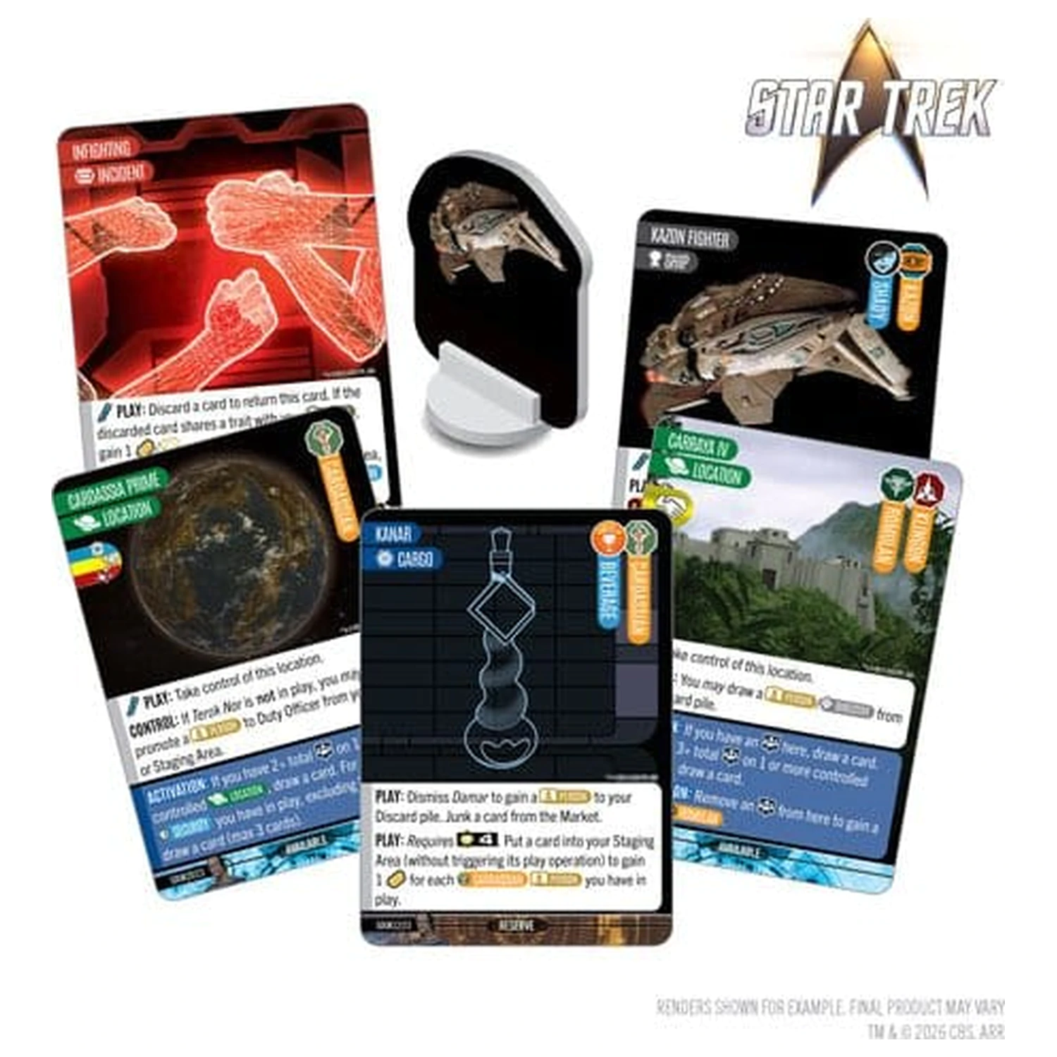Star Trek: Captain's Chair Card Game: Duty and Honor *versiunea engleză* poza produsului