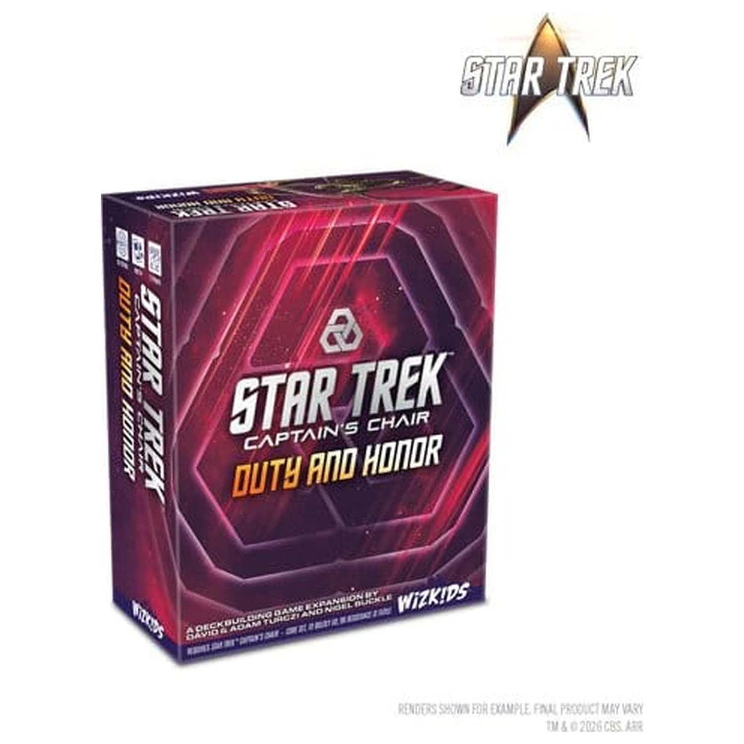 Star Trek: Captain's Chair Card Game: Duty and Honor *versiunea engleză* poza produsului