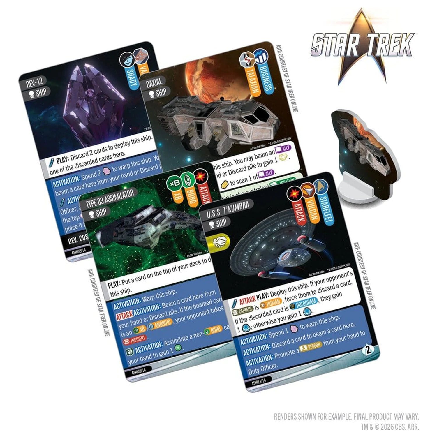 Star Trek: Captain's Chair Card Game: Resistance is Futile *Versiune engleza* poza produsului