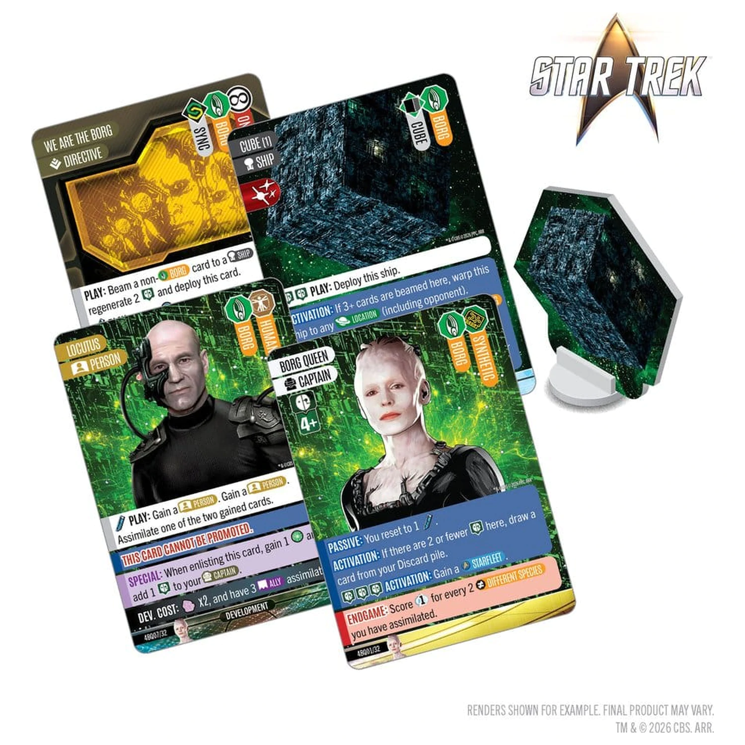 Star Trek: Captain's Chair Card Game: Resistance is Futile *Versiune engleza* poza produsului