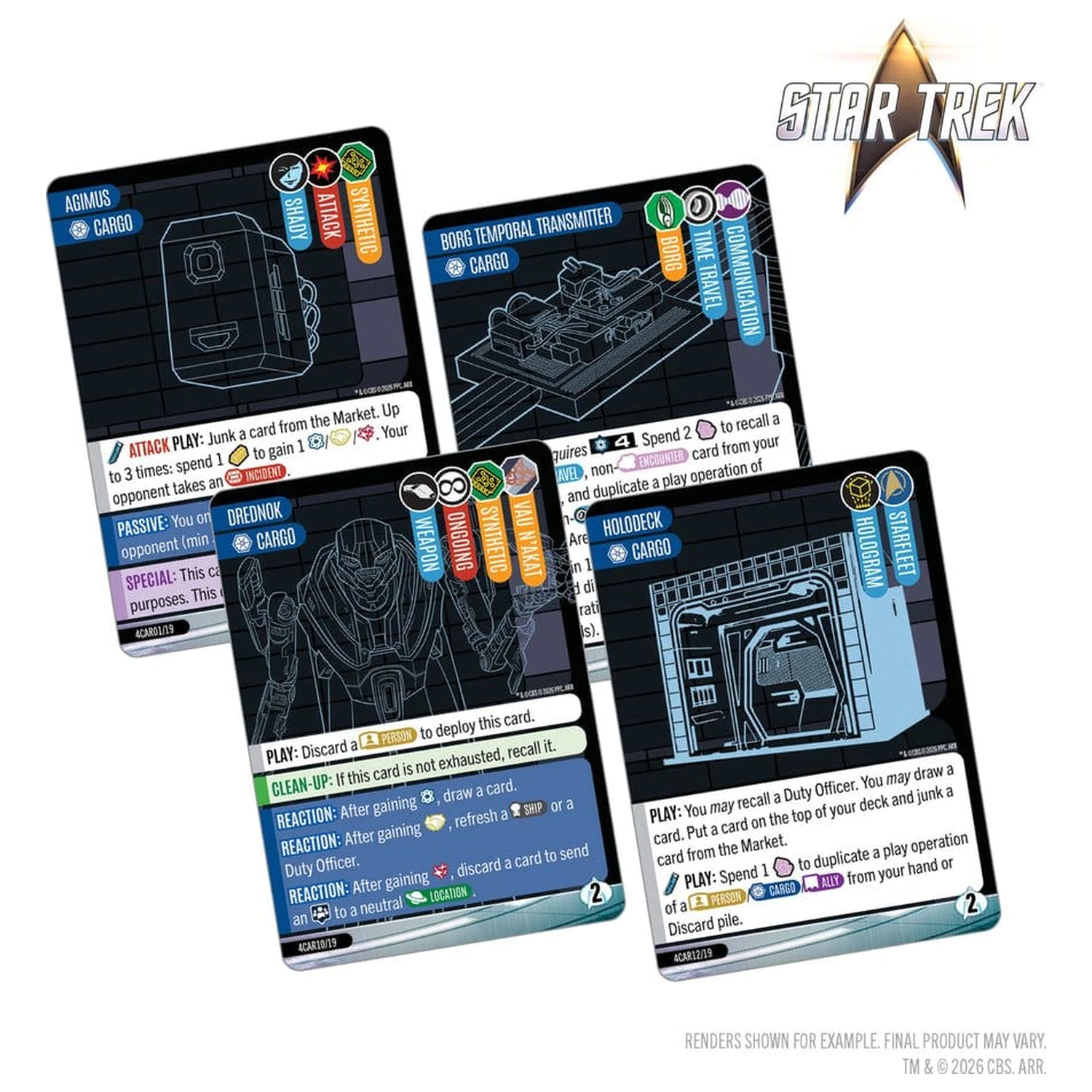 Star Trek: Captain's Chair Card Game: Resistance is Futile *Versiune engleza* poza produsului