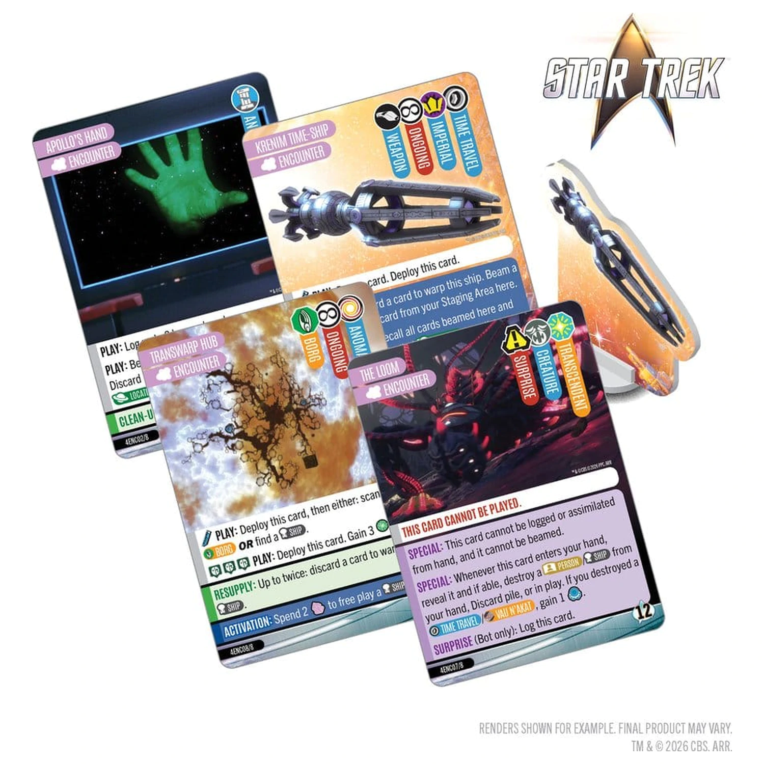 Star Trek: Captain's Chair Card Game: Resistance is Futile *Versiune engleza* poza produsului