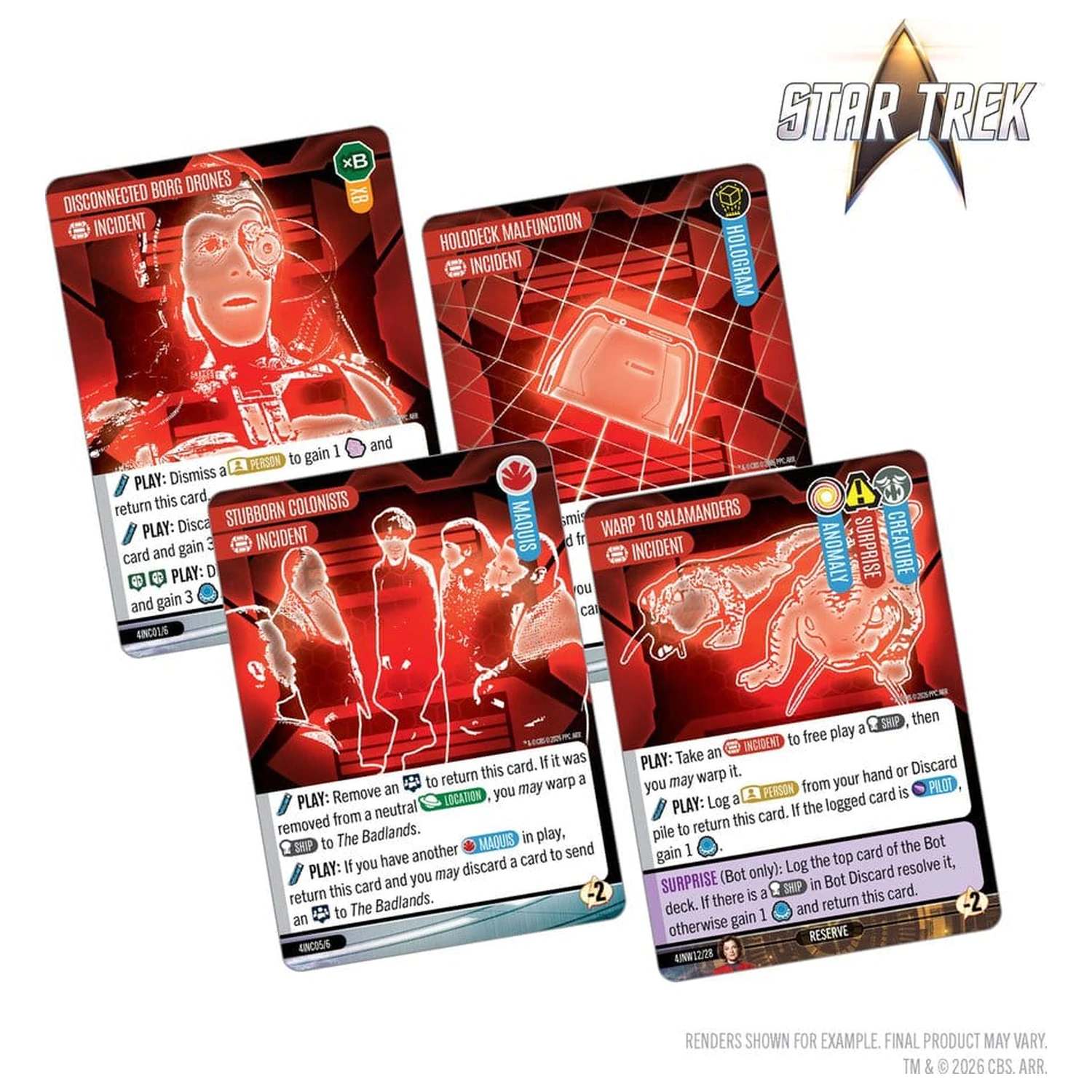 Star Trek: Captain's Chair Card Game: Resistance is Futile *Versiune engleza* poza produsului