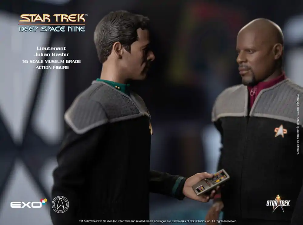 Star Trek: Deep Space Nine Action Figure 1/6 Dr. Julian Bashir 30 cm figurină poza produsului