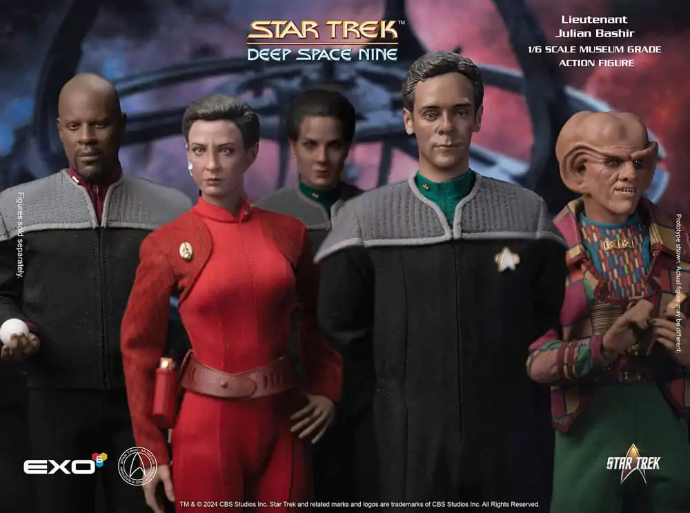 Star Trek: Deep Space Nine Action Figure 1/6 Dr. Julian Bashir 30 cm figurină poza produsului