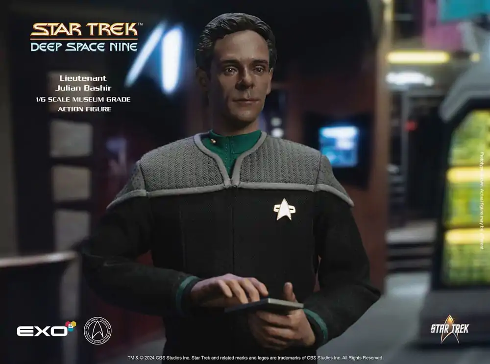 Star Trek: Deep Space Nine Action Figure 1/6 Dr. Julian Bashir 30 cm figurină poza produsului