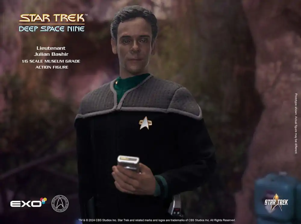Star Trek: Deep Space Nine Action Figure 1/6 Dr. Julian Bashir 30 cm figurină poza produsului