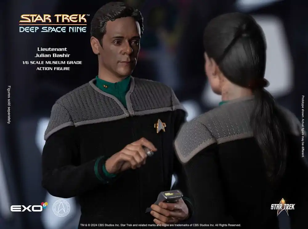 Star Trek: Deep Space Nine Action Figure 1/6 Dr. Julian Bashir 30 cm figurină poza produsului