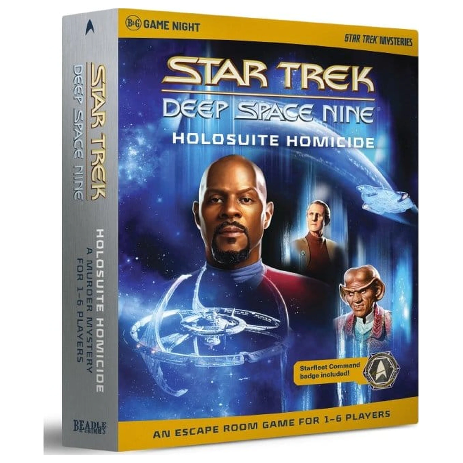Star Trek: Deep Space Nine Murder Mystery Game Holosuite Homicide Versiune în limba engleză poza produsului