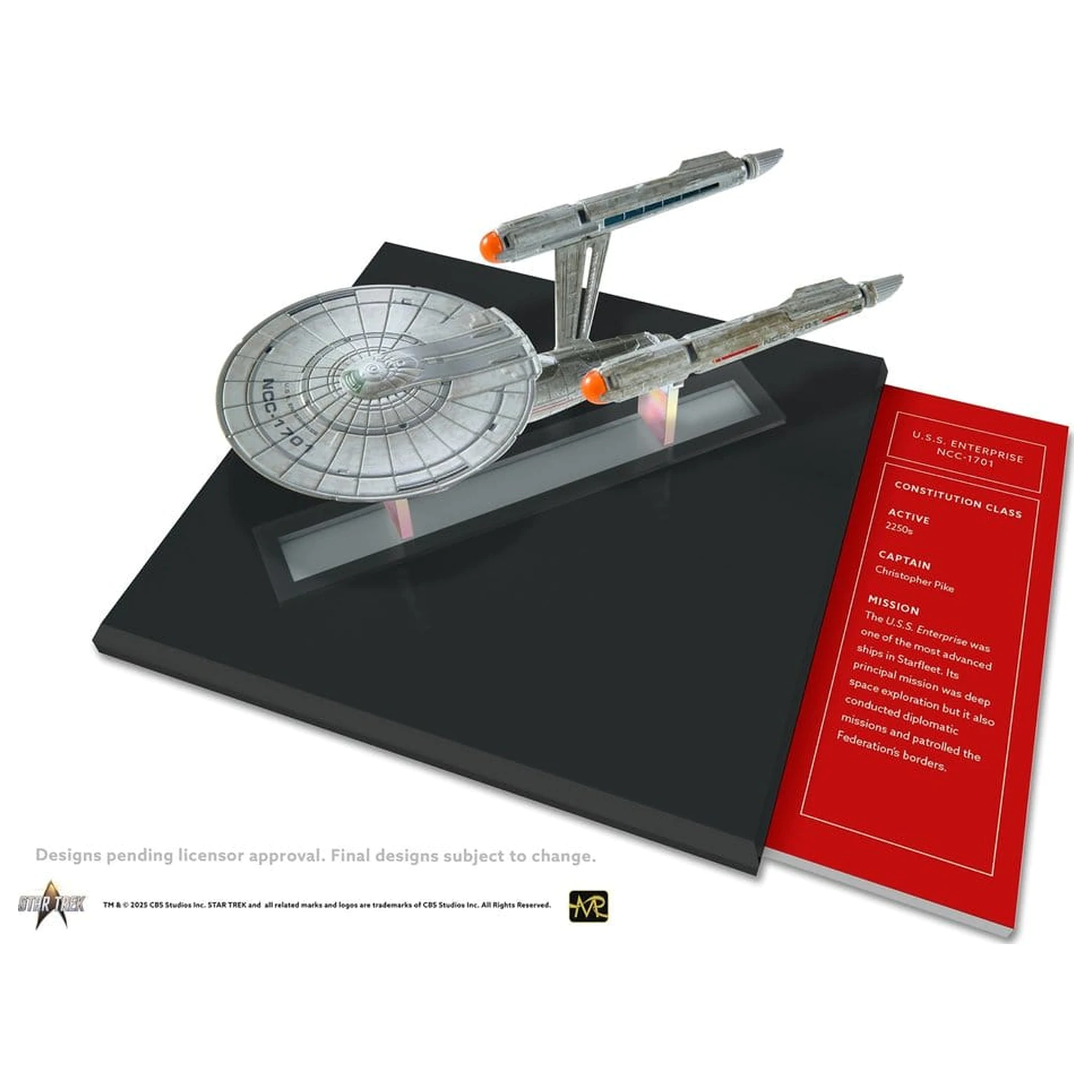 Star Trek Model Die-Cast U.S.S. Enterprise NCC-1701 (Strange New Worlds) 10 cm poza produsului