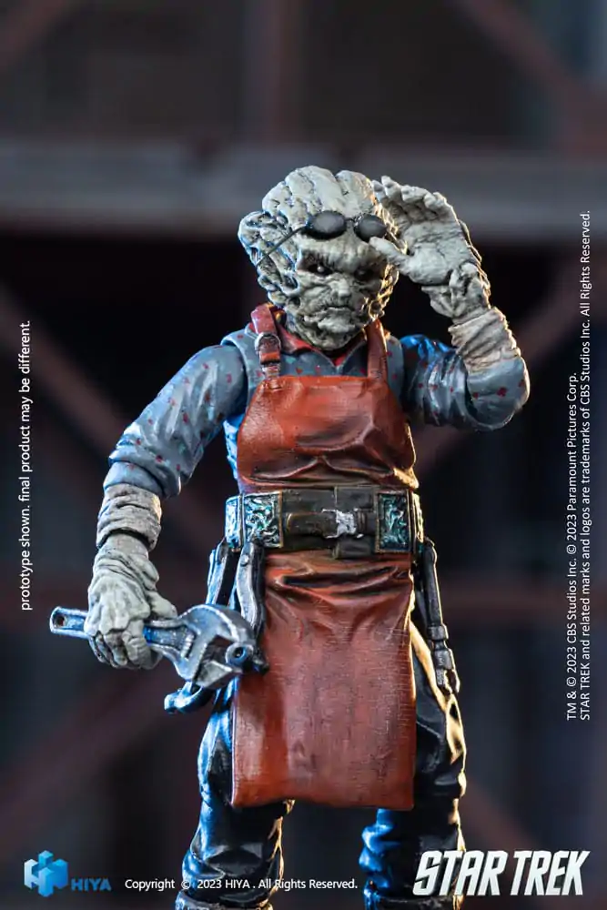 Figurină de acțiune mini Star Trek Exquisite 1/18 Star Trek 2009 Keenser 8 cm poza produsului