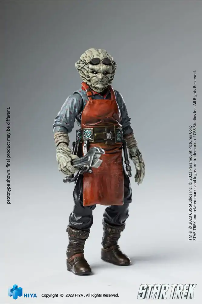 Figurină de acțiune mini Star Trek Exquisite 1/18 Star Trek 2009 Keenser 8 cm poza produsului